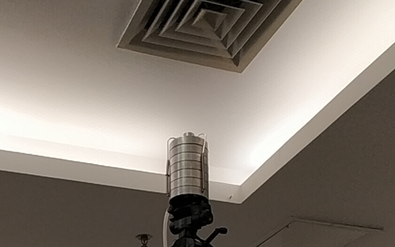 辦公室集中中央空調衛生監測